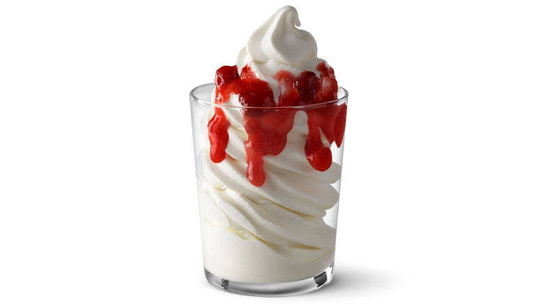 Ice Cream Sundae - Strawberry